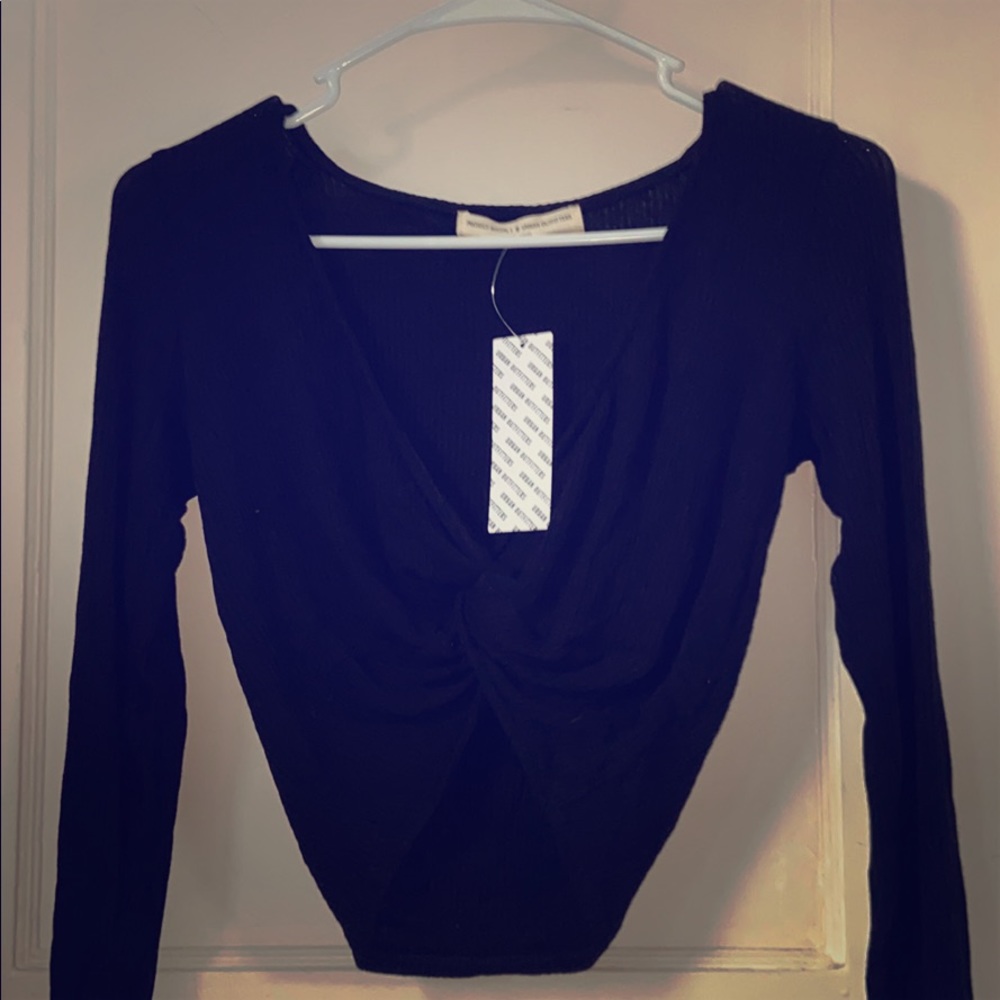 urban outfitters knot front top